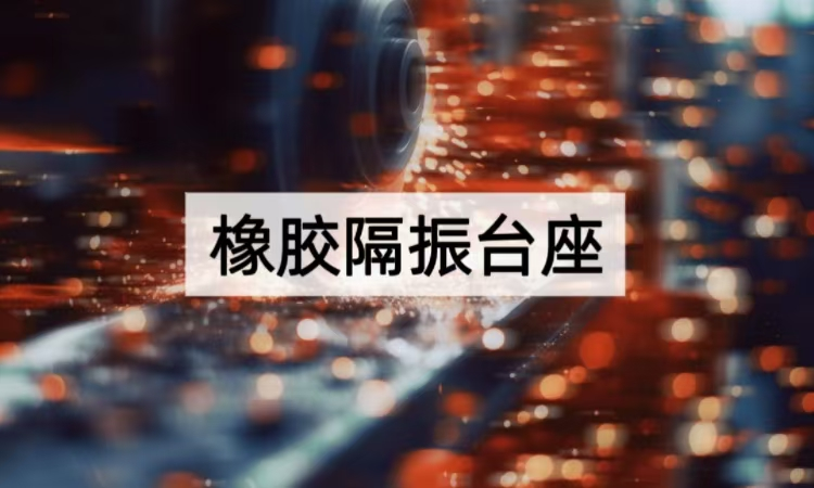 橡胶隔振台座全维度解析：从结构创新到高精度场景的振动守护