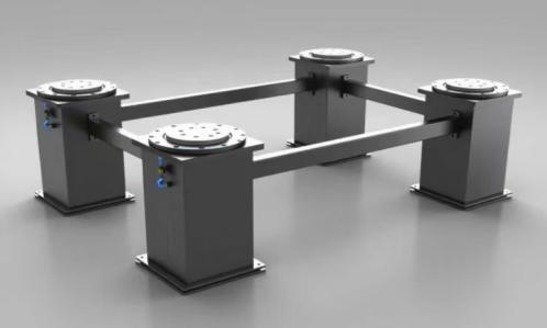 大阻尼气浮型隔振器ZDT-Z系列实物图