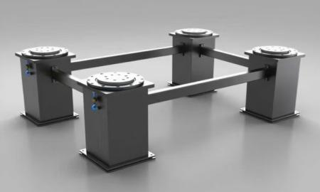 大阻尼气浮型隔振器ZDT-Z系列实物图